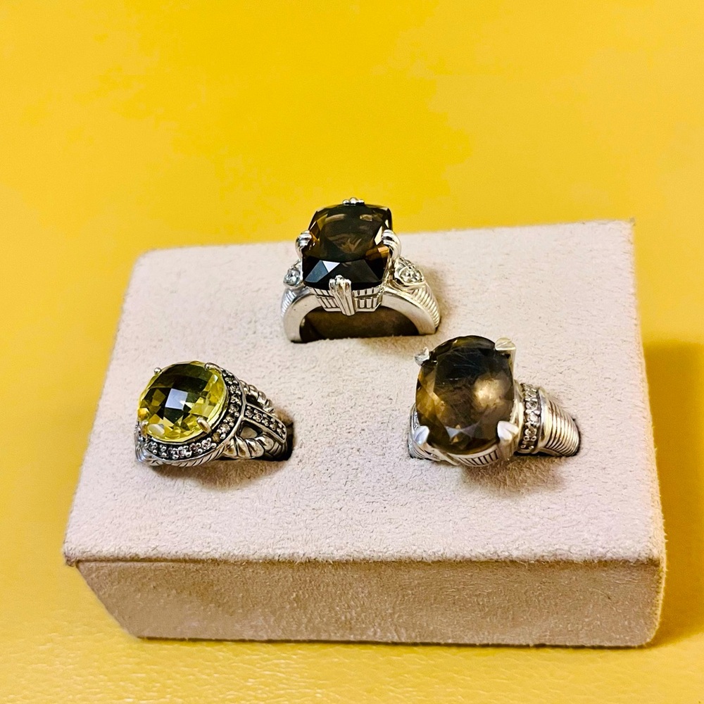 Judith Ripka Sterling Silver Rings